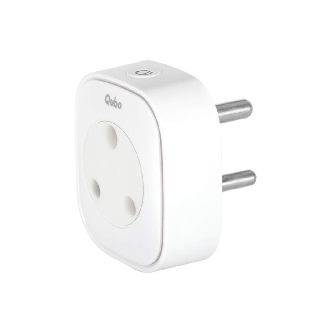 Smart plug 16A 2200W WiFi White with two USB ports compatible with