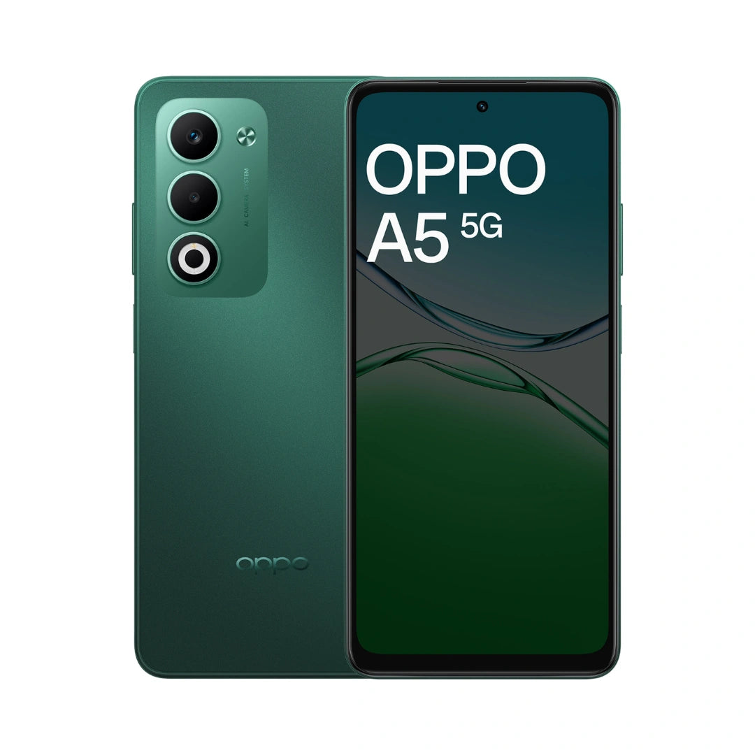 Oppo A5 5G | 6.67 inches Display | MediaTek Dimensity 6300 | 6000 Mah Oppo A5 5G | 6.67 inches Display | MediaTek Dimensity 6300 | 6000 Mah