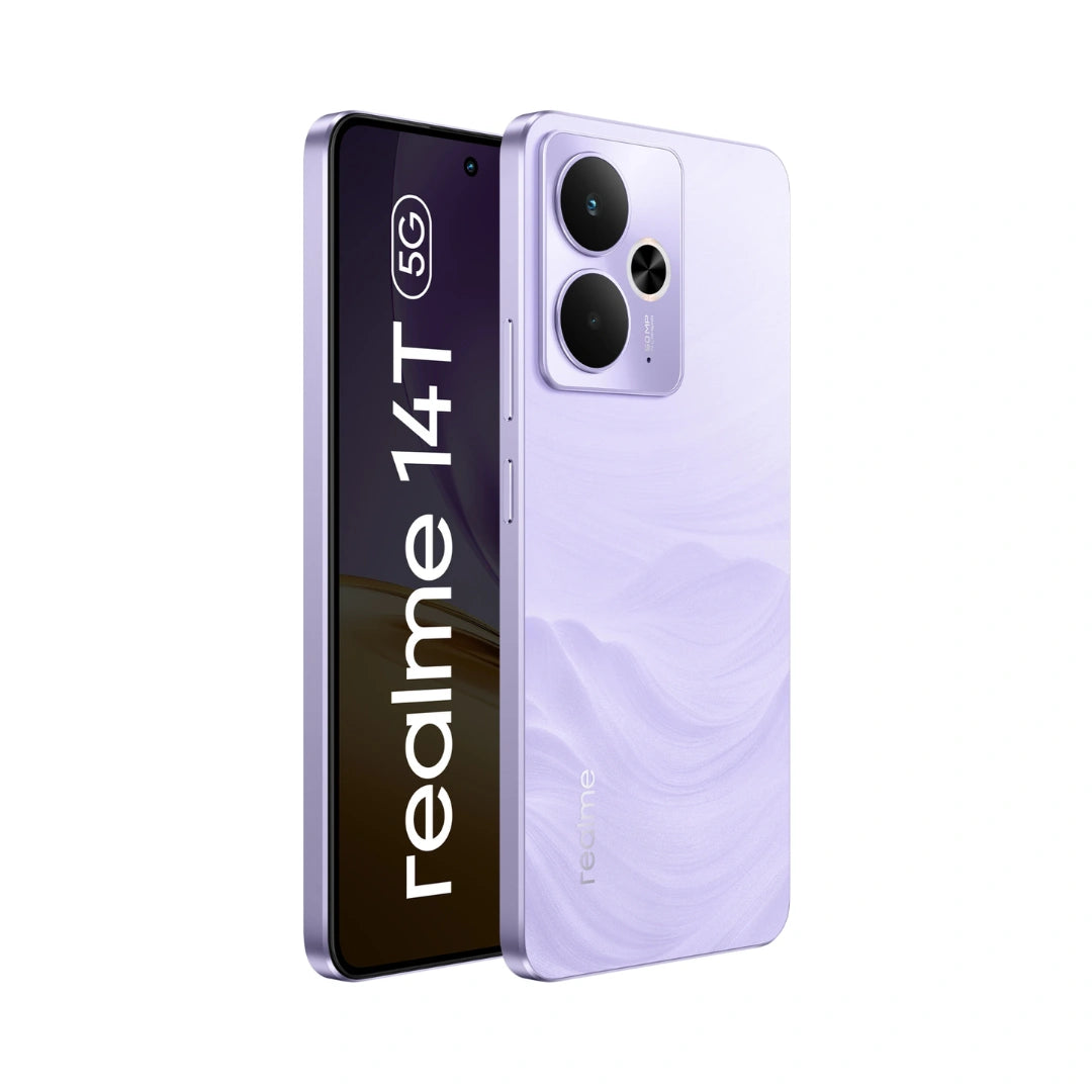 Realme 14T 5G | AMOLED Display| Mediatek Dimensity | Android 15| 50MP Rear camera |16MP Front camera |
