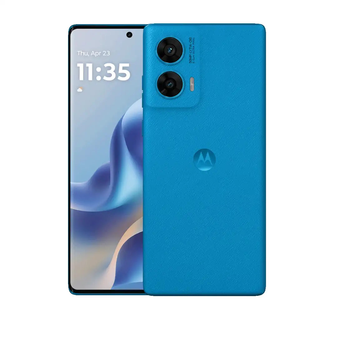 Motorola G96 5G | 144Hz Curved pOLED Display | 50 MP OIS LYT‑700C + 8 MP Ultra‑Wide + 32 MP Selfie | Snapdragon 7s Gen 2 | Android 15 | 5500 mAh Battery