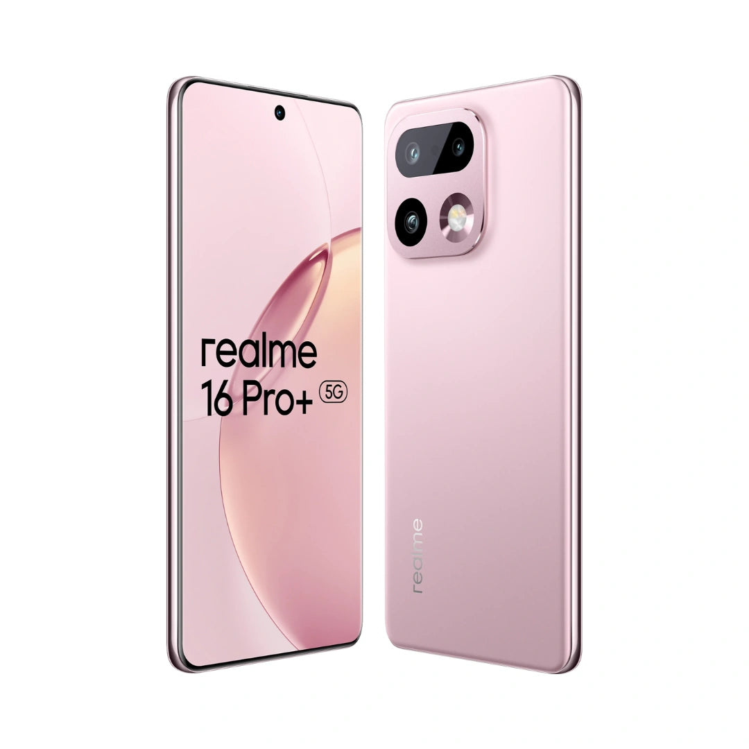Realme 16 Pro Plus 5G | Qualcomm Snapdragon®7 Gen 4 | 200MP Rear Camera | 50MP Front Camera | AMOLED Display | 7000mAh Battery | 6500 nits Peak Brightness