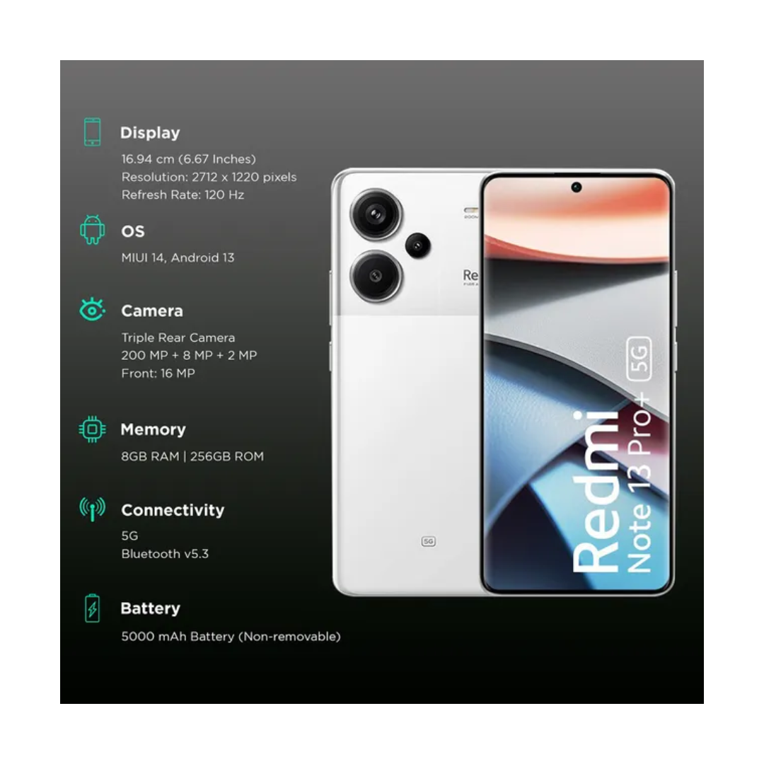 Redmi Note 13 Pro Plus - Dimensity 7200 Ultra