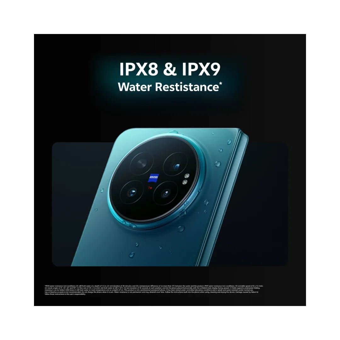 Vivo X Fold6 | 6.59 Inch AMOLED Display | MediaTek Dimensity 9500 | 200MP Triple Camera | 20MP Front Camera | 6900mAh Battery | 80W Flash Charge