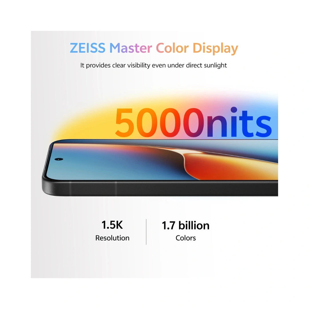 Vivo X200 FE 5G | 6.31 inches AMOLED Display | Funtouch 15 | Android 15 | 50MP Rear Camera | 50MP Front Camera | 6500 mAh Battery | IP68 & IP69 Dust and Water Resistance
