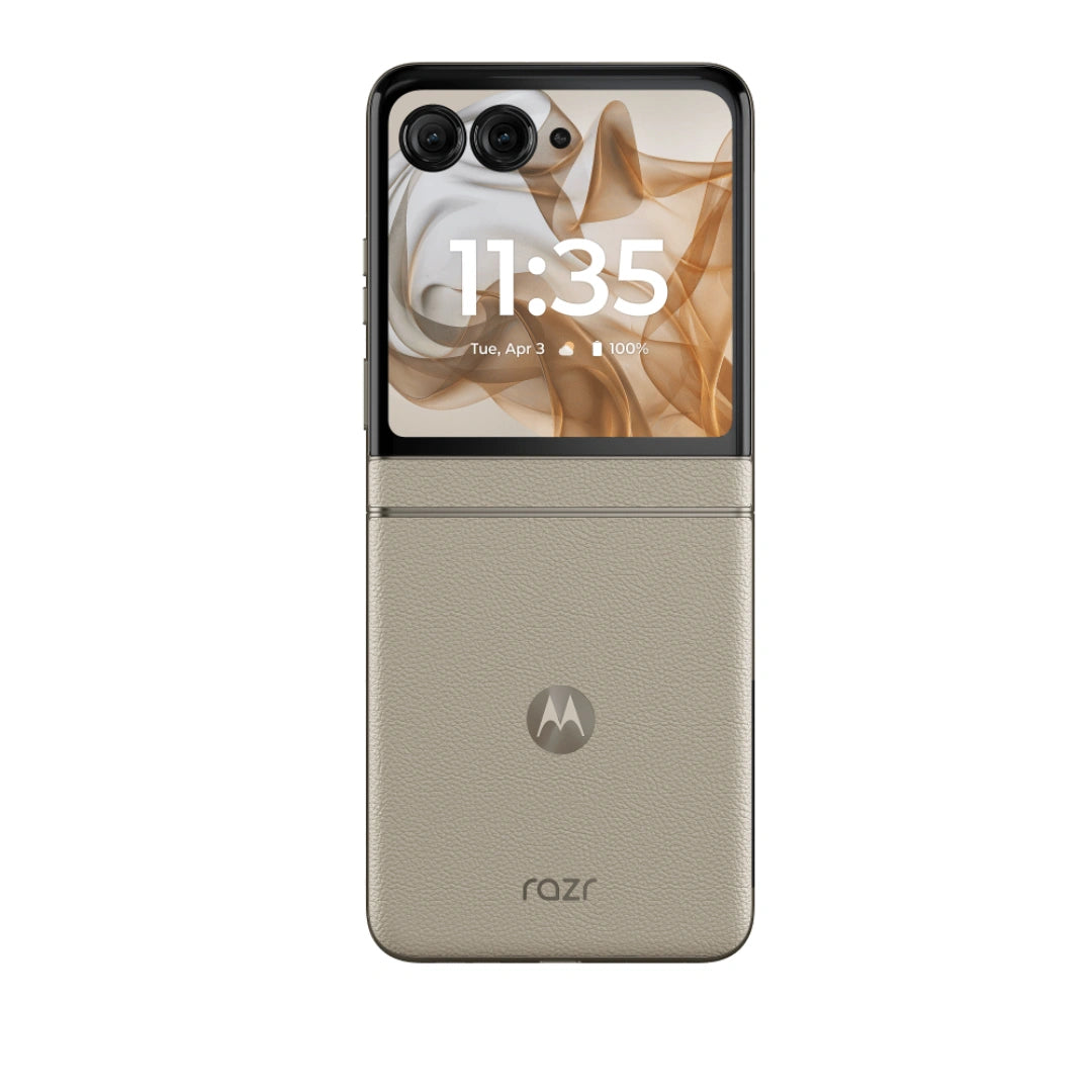 Motorola razr 50 | 3.6" External AMOLED Display | 6.9" AMOLED 120Hz Display | 32MP Selfie Camera