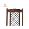 Goodwood Clinton 4 Seater Dining Table Set | Shesham Wood | Glass Top |