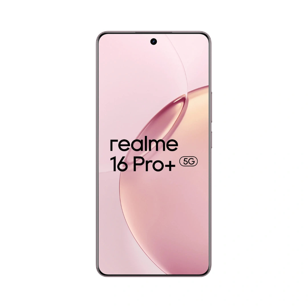 Realme 16 Pro Plus 5G | Qualcomm Snapdragon®7 Gen 4 | 200MP Rear Camera | 50MP Front Camera | AMOLED Display | 7000mAh Battery | 6500 nits Peak Brightness