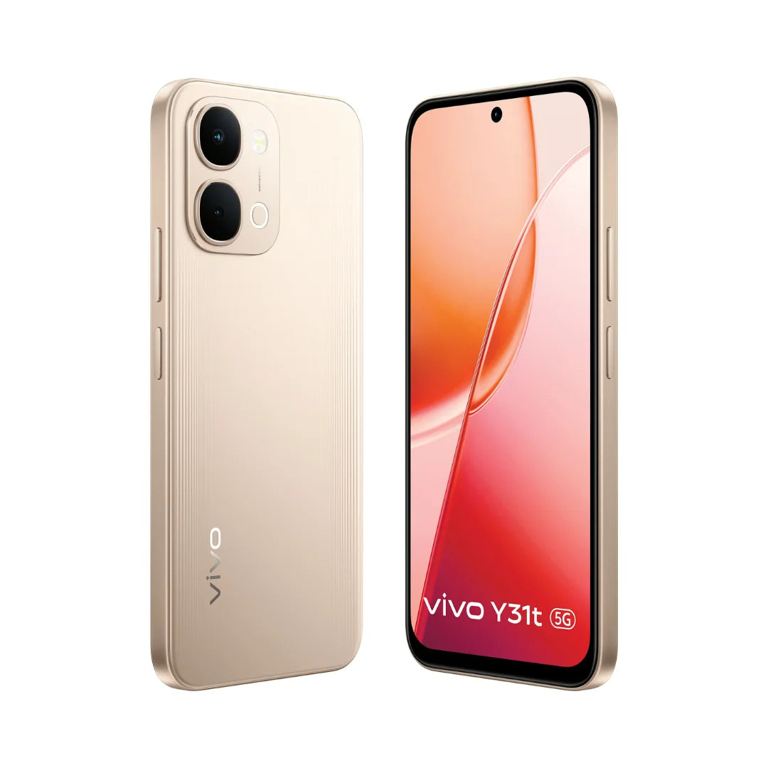 Vivo Y31t 5G | 6.75 inch Display | 120Hz Refresh Rate | Snapdragon 4 Gen 2 | 50MP Rear Camera | 8MP Camera | 7200mAh Battery | 44W Fast Charging