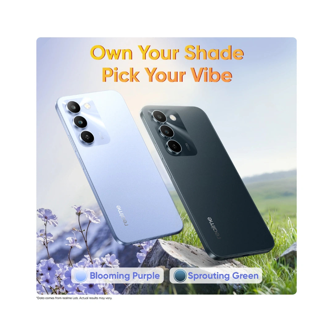 Realme C83 5G | 6.8 inches Display | MediaTek Dimensity 6300 | Realme UI 7.0 | 13MP Rear Camera | 5MP Front Camera | 7000mAh Battery