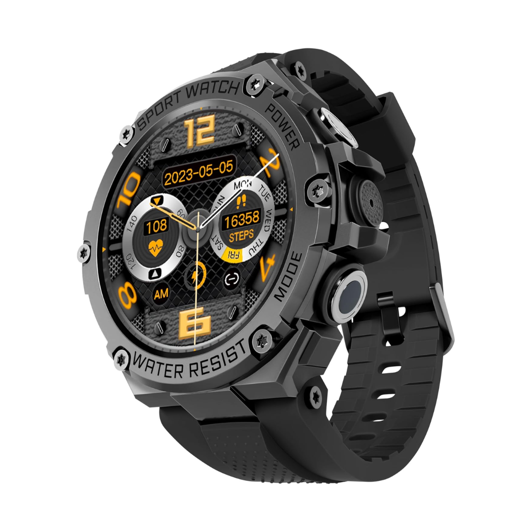 Promate XWatch-R19 Rugged Smart Watch - Black
