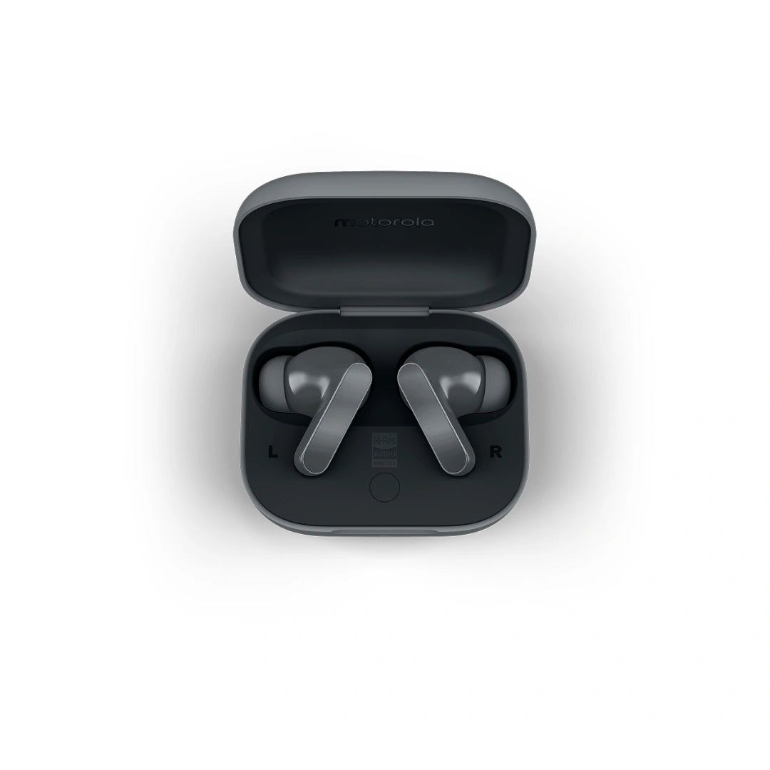 Moto Buds Bass | Up to 43 hours of Playtime | Up to 50dB | Transparency | Adaptive | Noise Cancellation | Water-Repellent Design