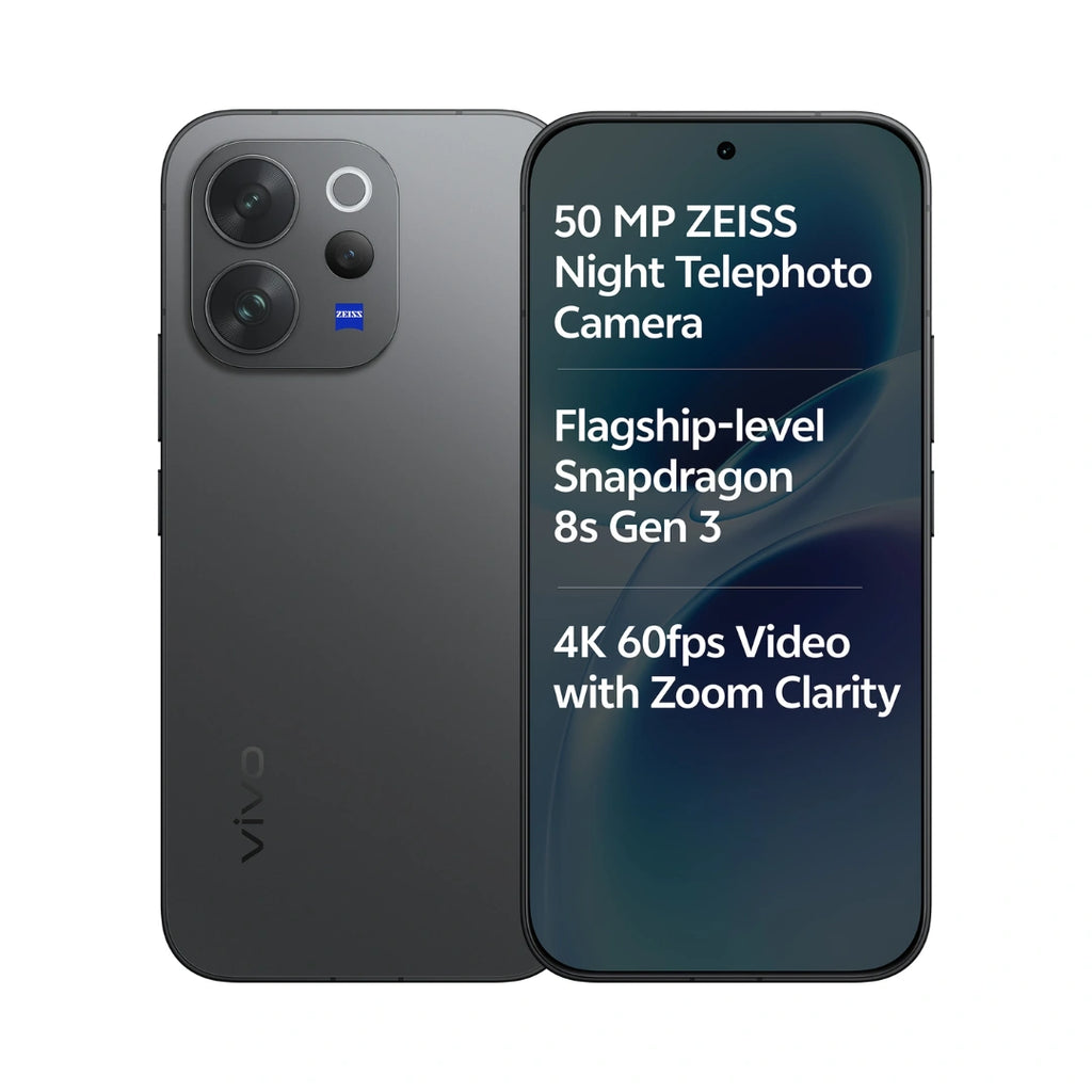 Vivo V70 Elite | 6.59 inches AMOLED Display | Snapdragon® 8s Gen 3 | 50MP ZEISS Main Camera | 50MP ZEISS Front | 6500mAh Battery | 90W Fast Charging | 3D Ultrasonic Fingerprint Sensor