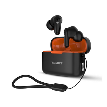 Tempt Wave Bluetooth TWS Earbuds - Black