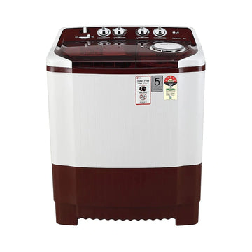 LG 8 Kg 5 Star Semi Automatic Washing Machine | Rat Away Technology | Auto Restart | Buzzer | Lint Filter