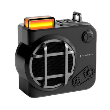 Hapipola POP Bluetooth Speaker | Upto 4 to 5 Hours Playback Time | 1200mAh Battery | USB & TF Card Support | FM Radio & Dual Pairing Support | Type-C Charging Interface