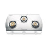 Butterfly Magnum Stainless Steel LPG Stove | Hot Forged Jumbo Burners | 2 MM Thick Rust Proof Body | Mirror Finished Stainless