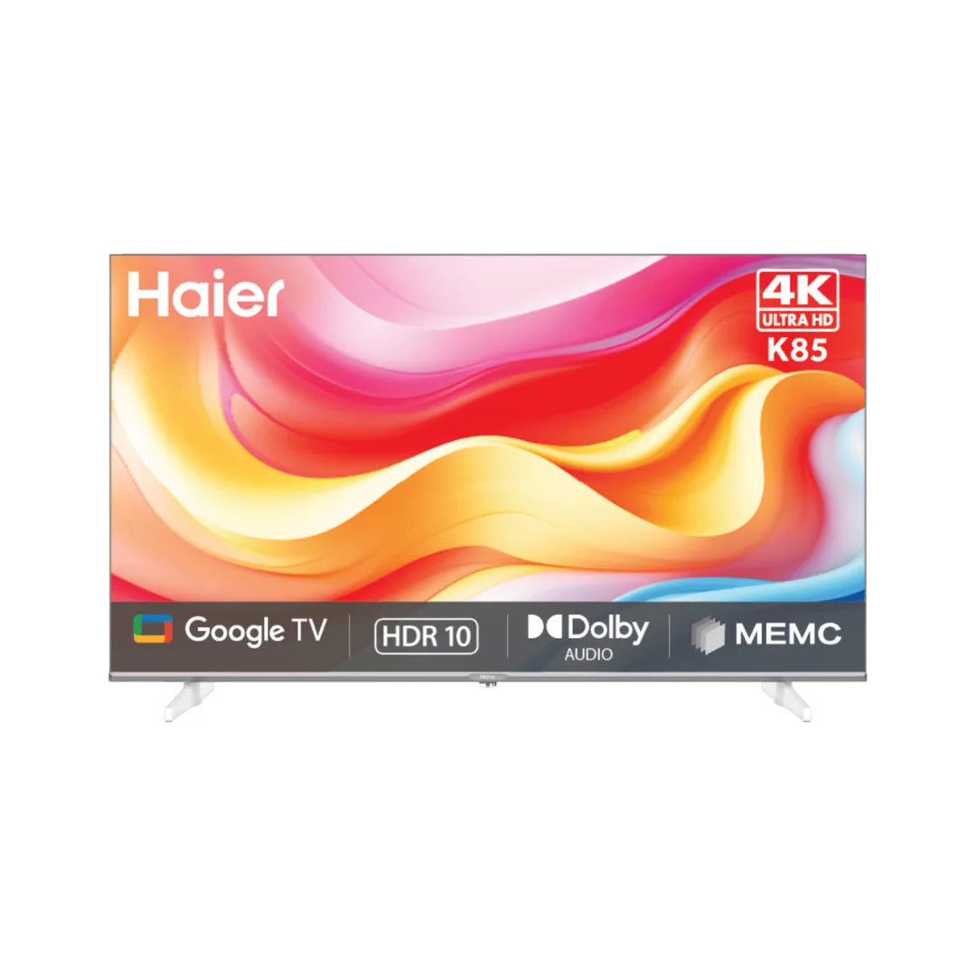 Haier 65 inch H65K85FUX Smart TV | Dolby Audio | Google Assistant | MEMC 60Hz | 20 Watts Audio Output | HDR 10 Picture Tech