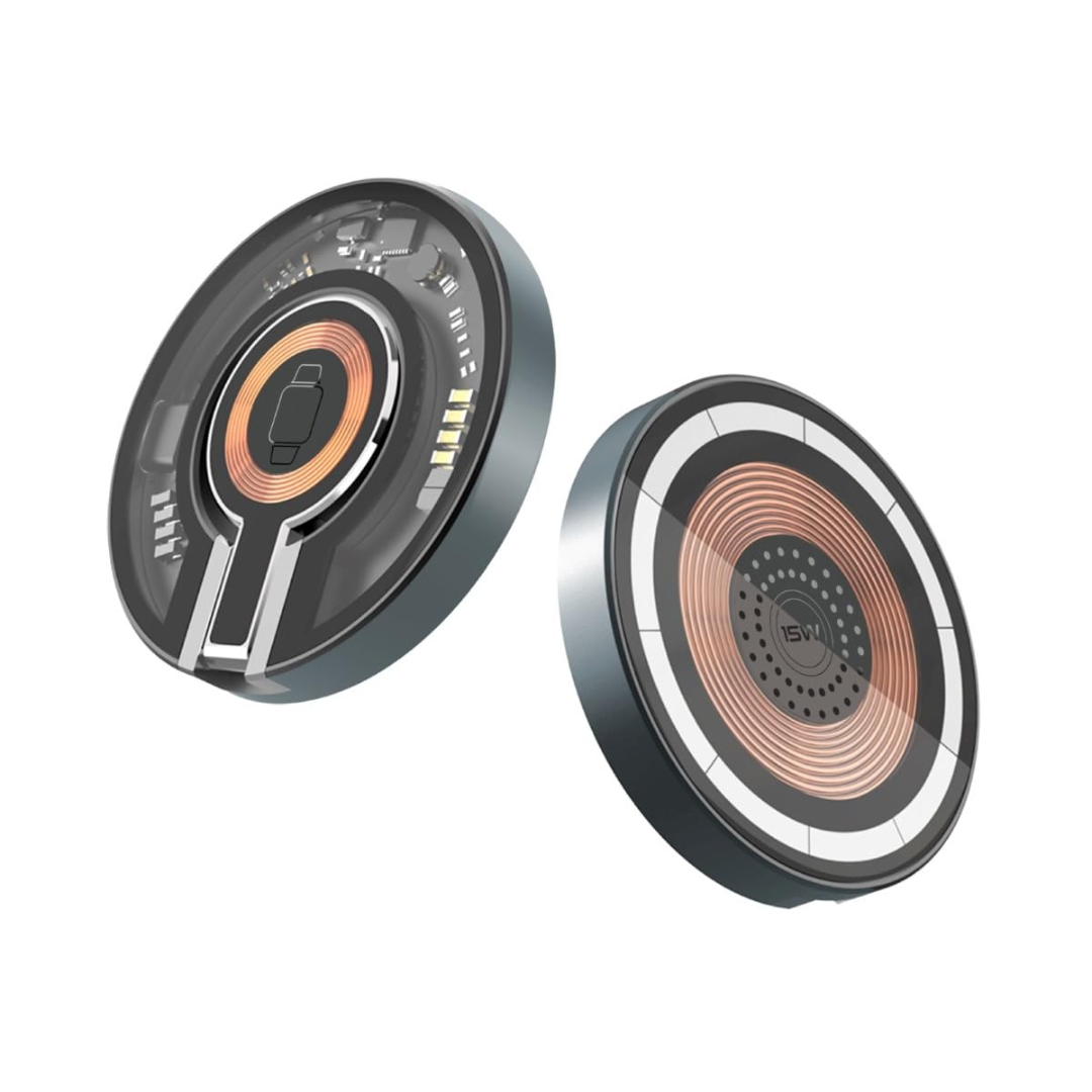 Promate MagRing 15W Wireless Charger - Black