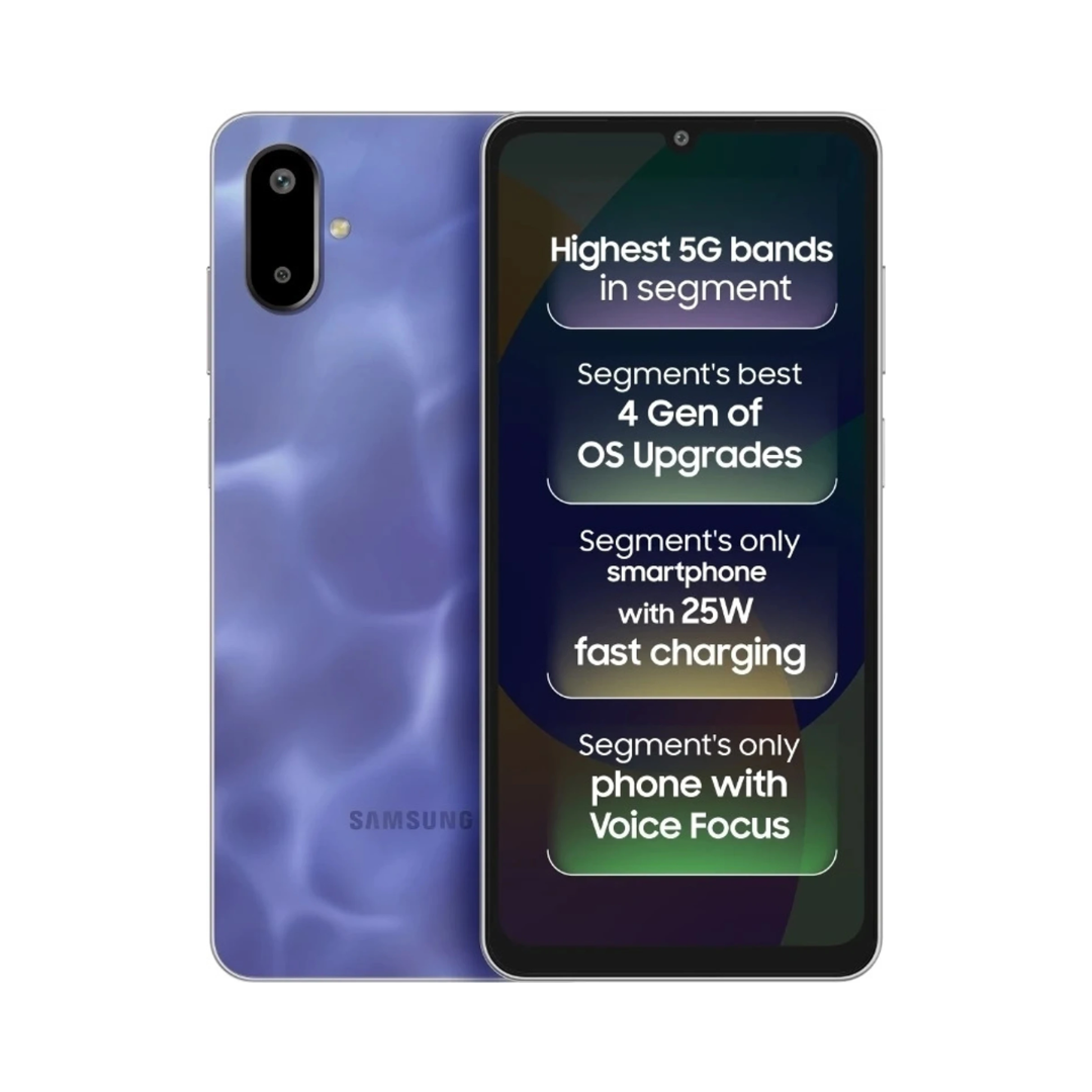 Samsung Galaxy F06 | 6.7 inches Display | Mediatek Dimensity 6300 | 50MP Rear Camera | 8MP Front Camera | 5000mAh Battery