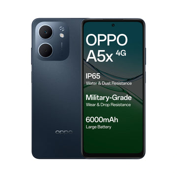 Oppo A5x | Snapdragon | 32MP Camera | 5MP Front camera | 5860 Mah Battery | Android 15