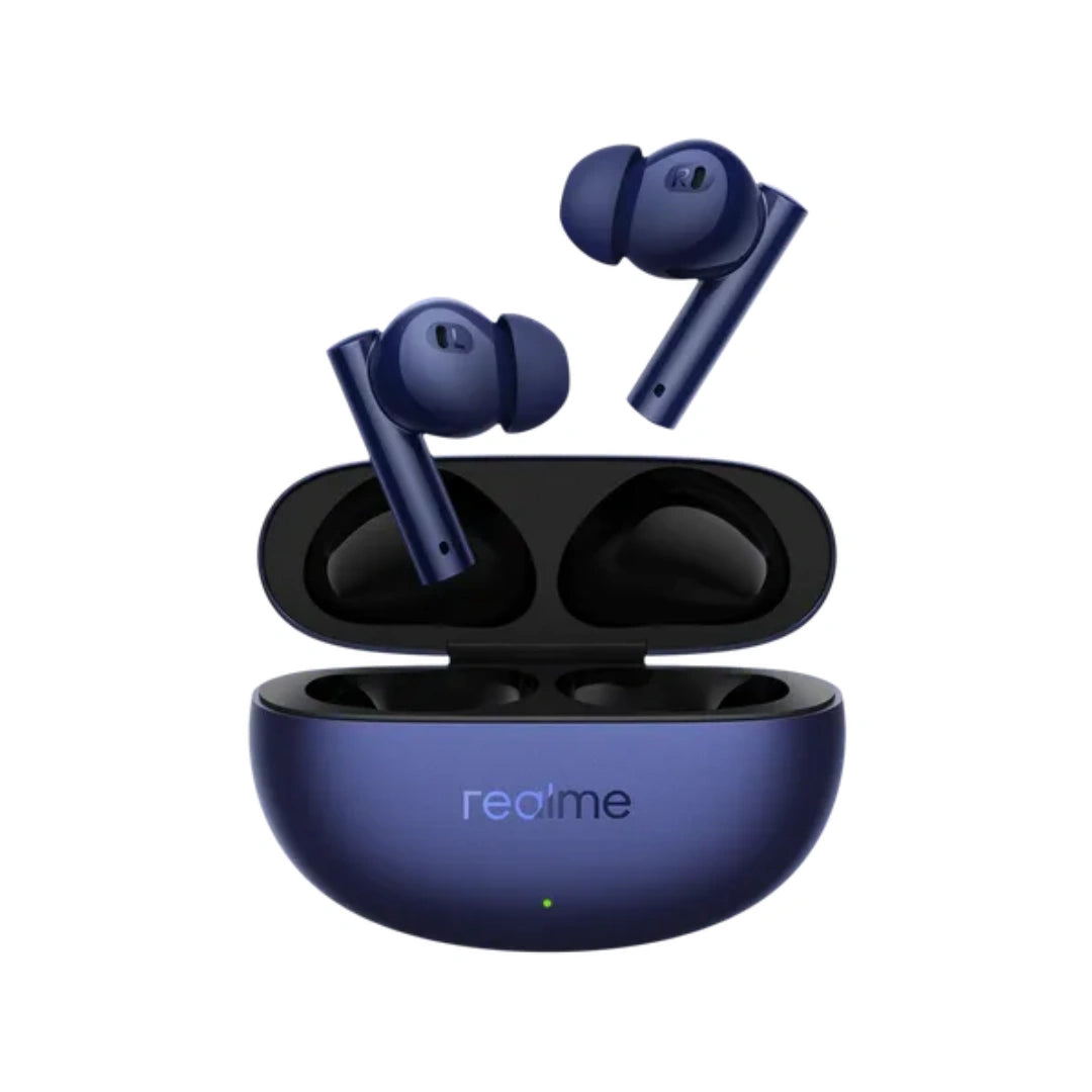 Realme Buds Air 5 TWS | 38 Hours of Playback | IPX5 Water Resistance | Dolby Atmos | Google Fast Pairing | Intelligent Touch Control | 6-Mic Noise Cancellation