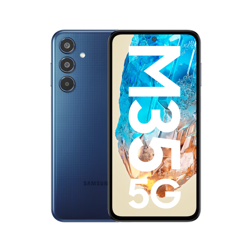 Samsung Galaxy M35 5G (8GB RAM,256GB Storage)| Corning Gorilla Glass Victus+| AnTuTu Score 595K+ | Vapour Cooling Chamber | 6000mAh Battery | 120Hz Super AMOLED Display| Without Charger