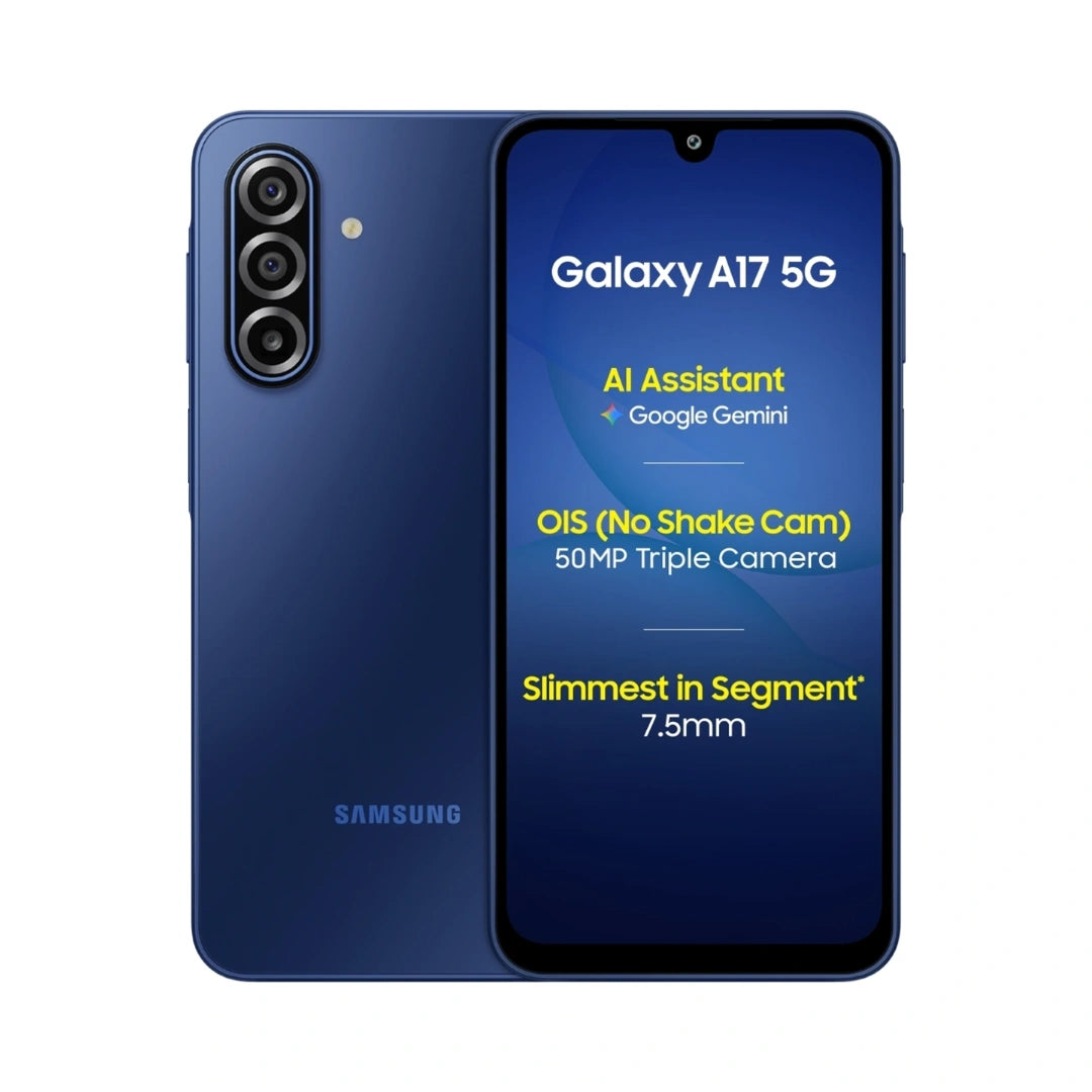 Samsung Galaxy A17 5G | 6.7 inch Super AMOLED Display | Exynos 1330 | 50MP Rear Camera | 13MP Front Camera | 5000 mAH Battery