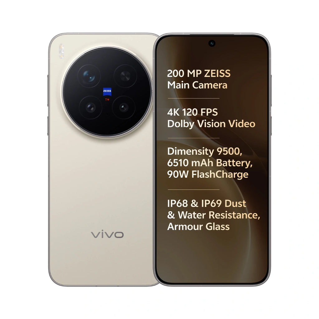 Vivo X300 Pro | MediaTek Dimensity 9500 | AMOLED Display | 200MP Triple Camera | 50MP Front Camera | 6510mAh Battery | 90W Flash Charger