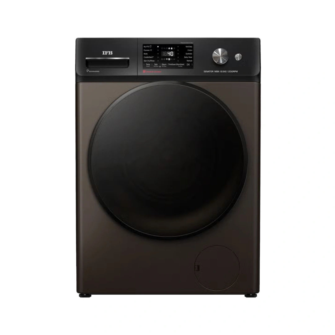 IFB 8kg Deep Clean Front Load Washing Machine | 1200 RPM High-Speed Spin | AI Technology With 9 Swirl Wash Mimics | Wi-Fi and Voice Control Enabled