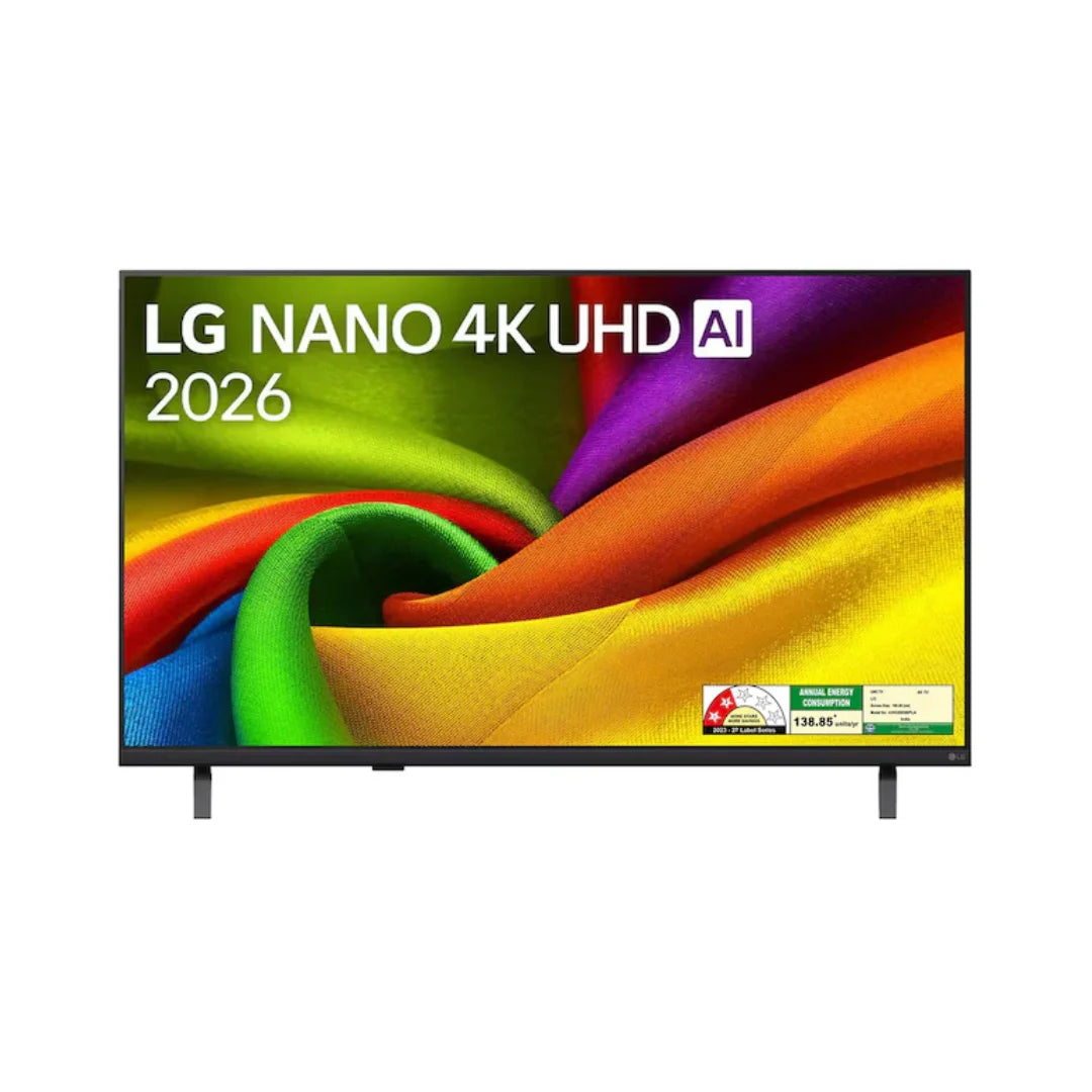 LG 43 inch 43NU880BPLA.ATR Smart TV | 60Hz Refresh Rate | webOS 26 | Alpha 7 AI Processor 4K Gen9 | 4K UHD Display