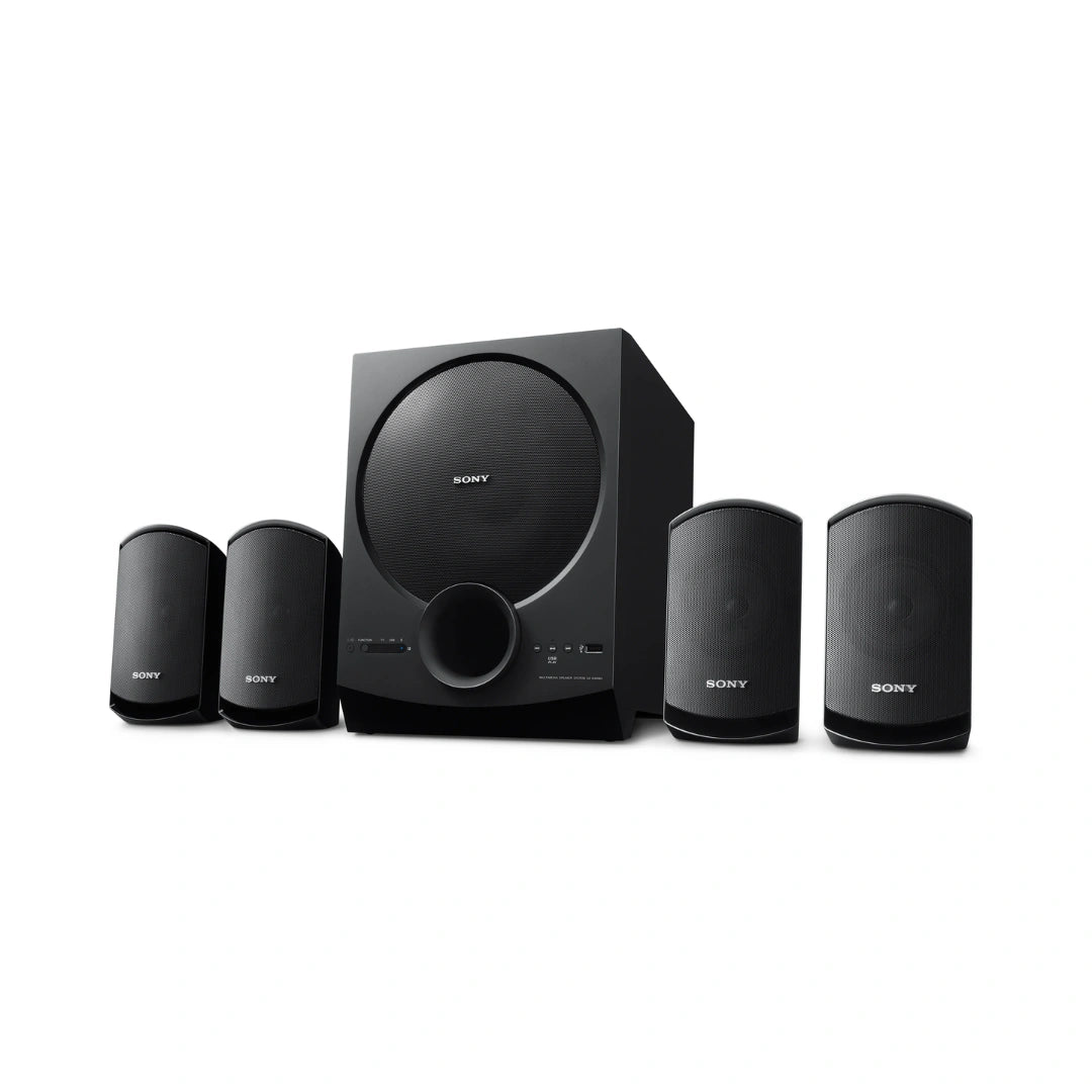SONY | 4.1ch Home Theatre PC Speaker system with Powerful Subwoofer | 100 W Bluetooth Home Theatre | Wireless, Bluetooth