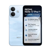 Redmi Note 17 Pro 5G | 6.83 inch AMOLED Display | Xiaomi HyperOS 3 | Android 16 | Snapdragon® 6s Gen 4 | 50MP Main Camera | 16MP Front Camera  | 9000mAh Battery | 67W Fast Charging