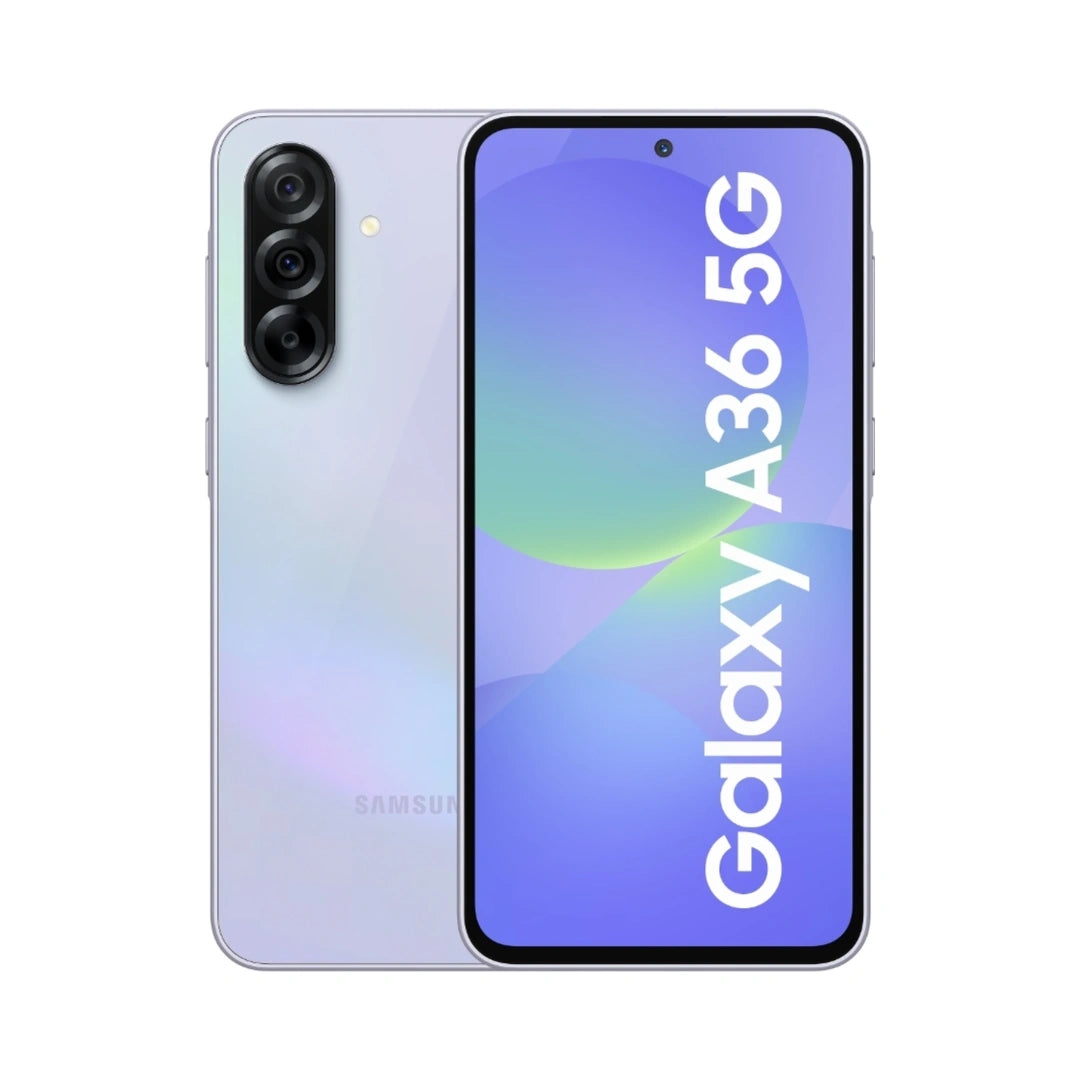 Samsung Galaxy A36 5G | 6.7 inches Super AMOLED  Display | Qualcomm Snapdragon 6 Gen 3 | 50MP Rear camera | 12MP Front camera| 5000mAH Battery