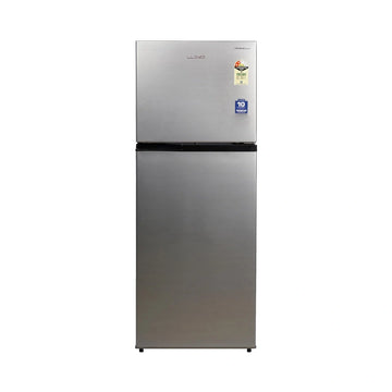 LLOYD | 240 L 2 Star | Metallic Silver Frost Free | Double Door Refrigerator | Inverter Compressor | Auto Deforest functionFrost Free Refrigerator |
