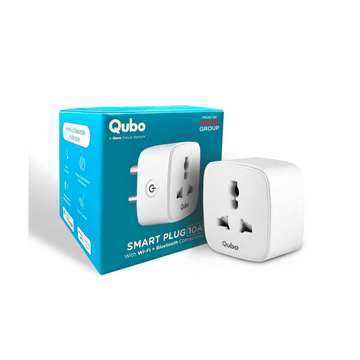 QUBO 10A (Wi-Fi + Bluetooth) Smart Plug - White