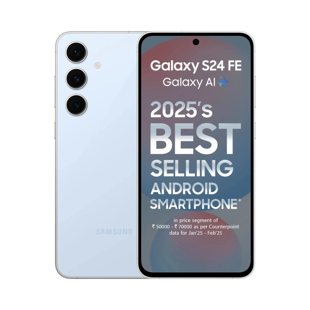 Samsung Galaxy S24 FE 5G AI Smartphone | 6.7 inches AMOLED Display | 50MP Triple Rear Camera| 4700mAh Battery | 10MP Front Camera