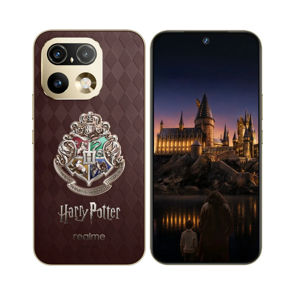 Realme 16 Pro 5G Harry Potter Edition (Magic Brown) | MediaTek Dimensity 7300 Max | Android 16 | AMOLED Display | 200MP Rear Camera | 50MP Front Camera | IP69 Water Resistance | 7000mAh Battery | 80W SUPERVOOC Charge
