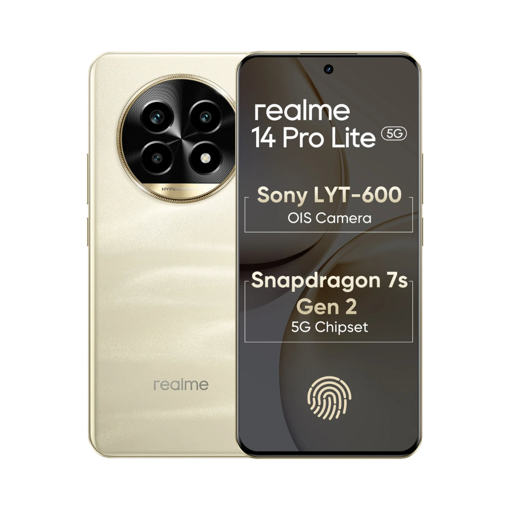 Realme 14 Pro Lite 5G | OLED Display | Qualcomm Snapdragon Processor | 50MP Rear Camera|  32MP Front Camera| 5200 Mah battery