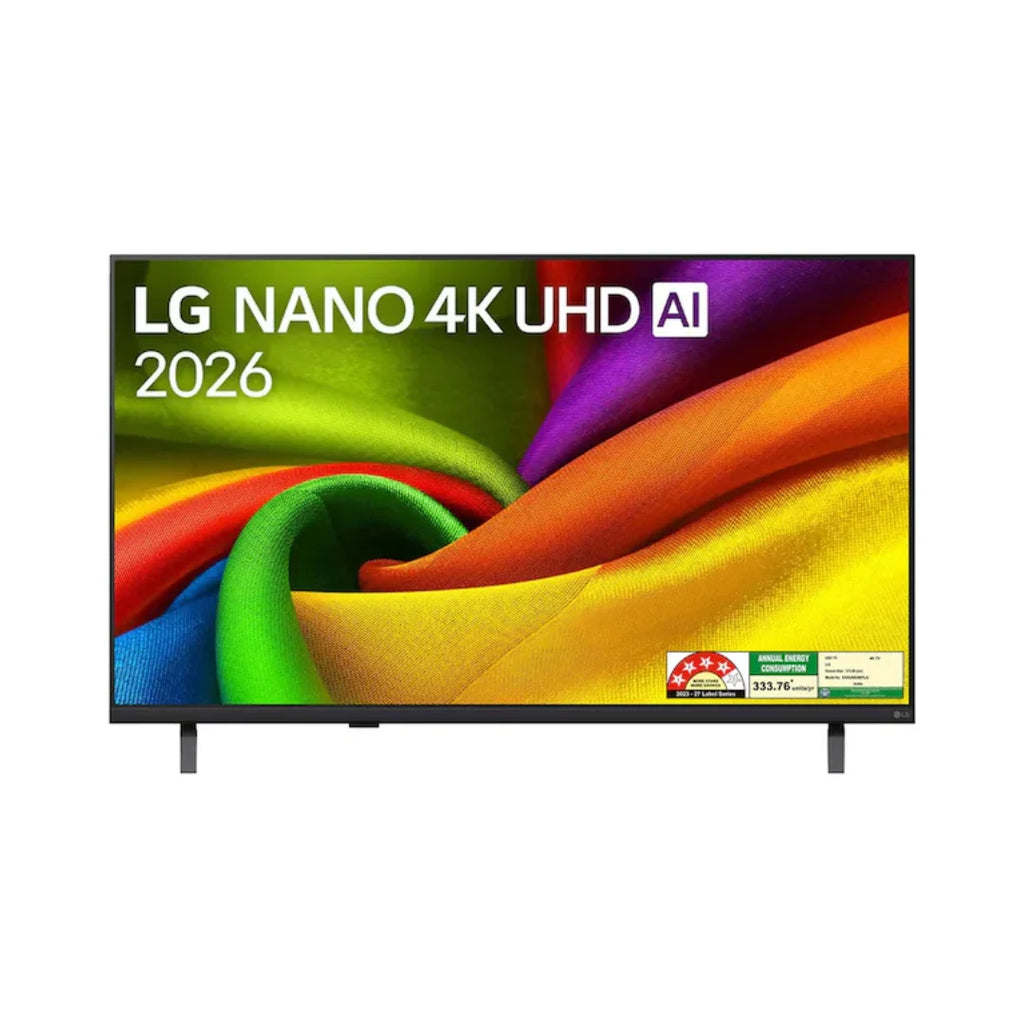 LG 85 inch 85NU885BPLA.ATR | 4K HD Display | Alpha 7 AI Processor 4K Gen9 | webOS 26 | 60Hz Refresh Rate | Alpha 8 AI Sound Pro