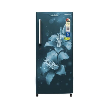 LLOYD 188 L 3 Star Single Door Refrigerator | Rapid Freeze Technology | Fleximax Design | Quick Chilling Zone | Antibacterial Gasket