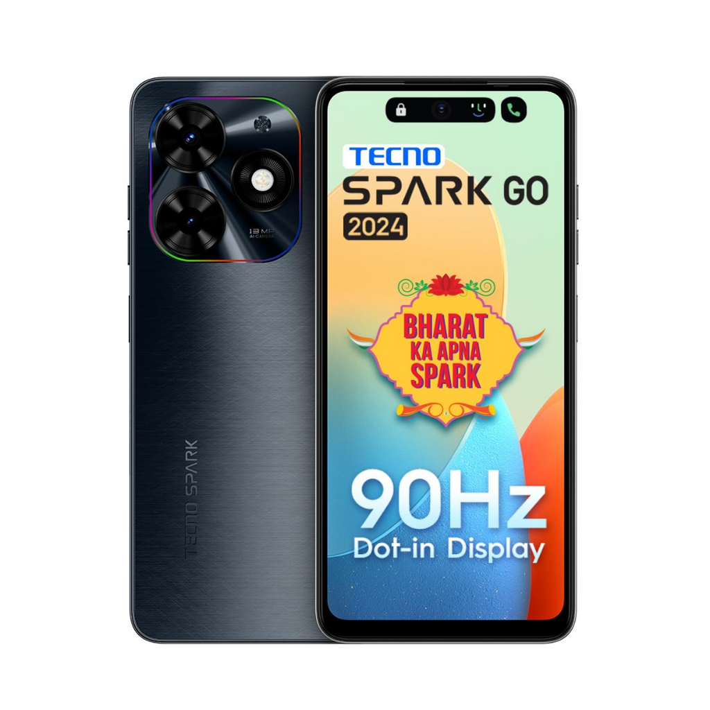 TECNO Spark GO 2024 (Magic Skin Green,8GB* RAM, 64GB ROM)