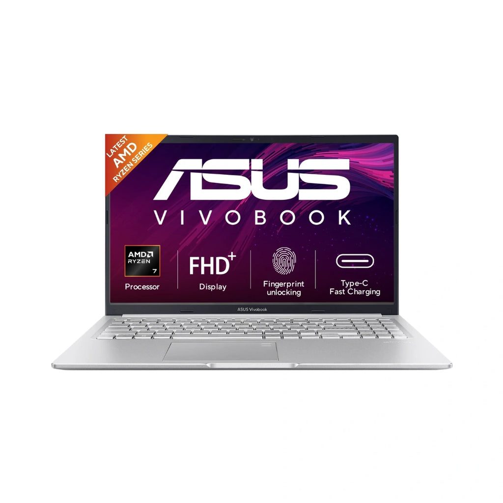 ASUS VIVOBOOK M1502NAQ-BQ121WS | AMD Ryzen™ 7 170 Processor | 16:9 Aspect Ratio | 60Hz Refresh Rate | AMD Radeon™ Graphics | 720p HD Web Camera | Precision Touchpad | Software Included (MyASUS | ScreenXpert | GlideX)
