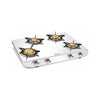 Vidiem Gas Stove 4B Stainless Steel Tusker | Extra Large Cooking Surface | Dura Forged Brass Burners | Heavy Duty Brass Burners