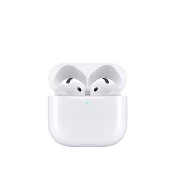 Apple AirPods 4 (MXP63HN/A) | H2 Headphone Chip | IP54 Dust & Water Resistant | Bluetooth 5.3 | Speech-detecting accelerometer | Force sensor