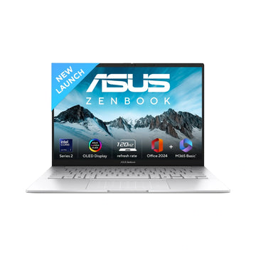 Asus ZENBOOK 14 OLED UX3405CA-PZ348WS | Intel® Core™ Ultra 7 Processor | Intel® Arc™ Graphics | Window OS | OLED Display with 16:10 Aspect Ratio | Bluetooth® 5.4