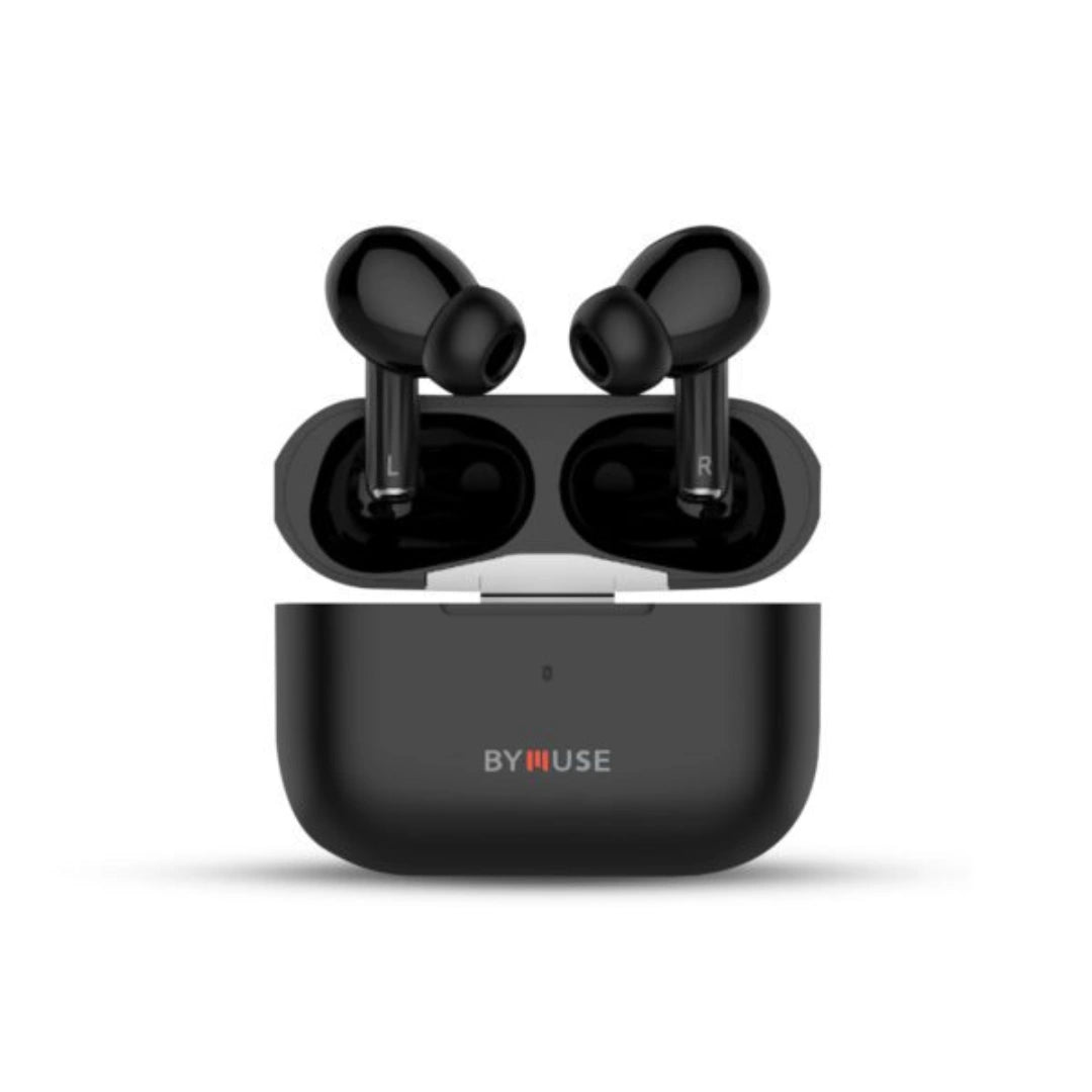 ByMuse Magnus Earbuds | Dual Mic with AI ENC for Calls | Touch Controls | BT v5.4 | Type-C Fast Charging