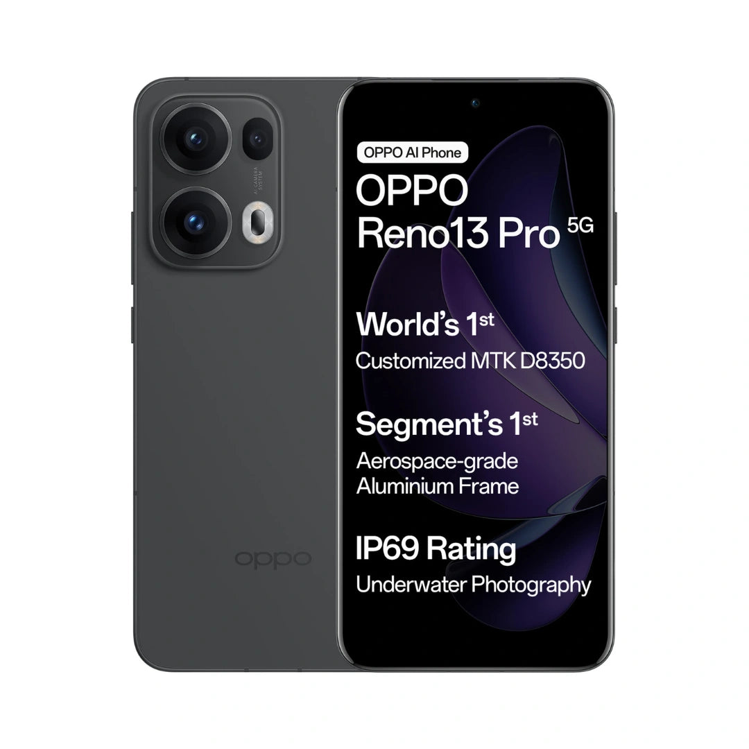 Oppo reno 13 pro | Mediatek Dimensity 8350 | AMOLED Display | Dual SIM | 5800mAh Battery