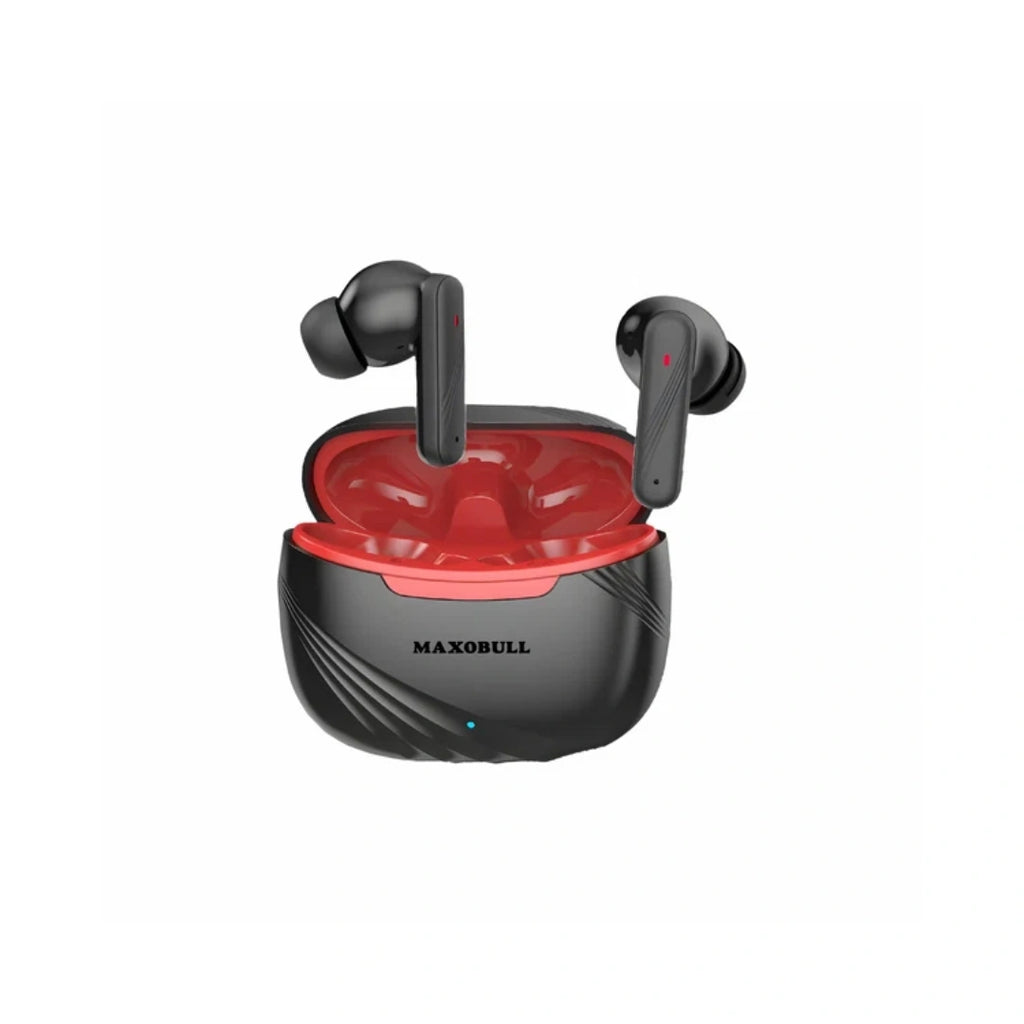 Maxobull Future Pod Earbuds | 12mm Drivers for Deep, Strong Bass and Premium Sound | Touch-Sensitive Earbuds for Easy Operation | 300mAh Battery for Extended Playback Time