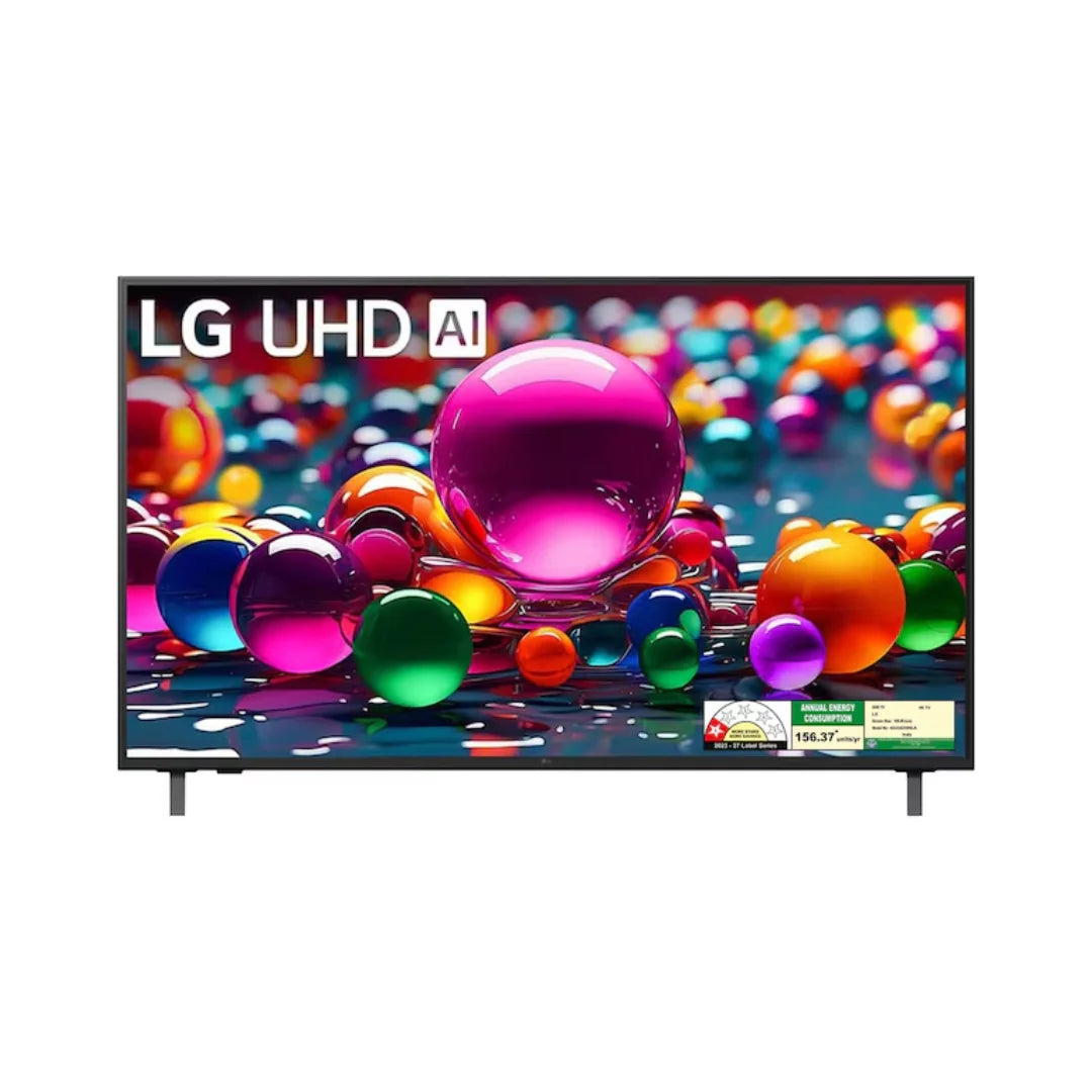 LG 43 inch 43UA82506LA Smart TV | α7 AI Processor 4K Gen8 | 4K UHD | α7 AI Sound Pro (Virtual 9.1.2 Up-mix) | Under 0.5W