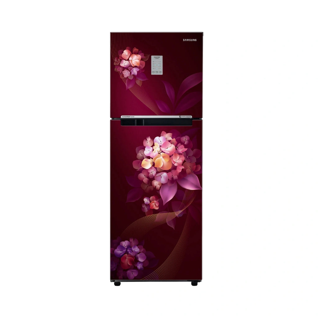 Samsung | 236L 2 Star | Inverter 3 In 1 Double Door Refrigerator | Digital Inverter Compressor | Auto fridge defrost to stop ice-build up